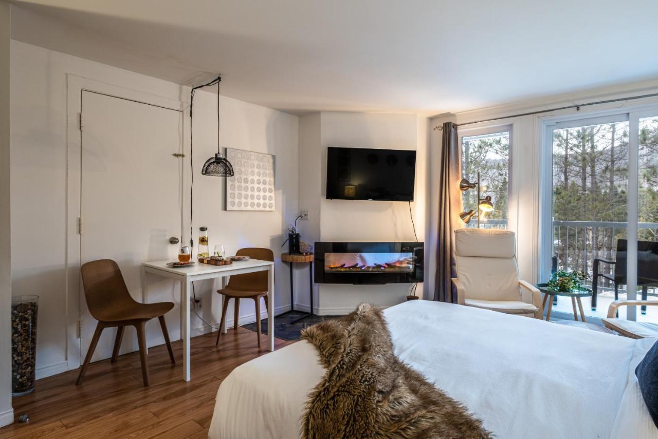 Tremblant Studio Woodland By My Tremblant Location มงต์-ทร็องบล็องต์ ภายนอก รูปภาพ