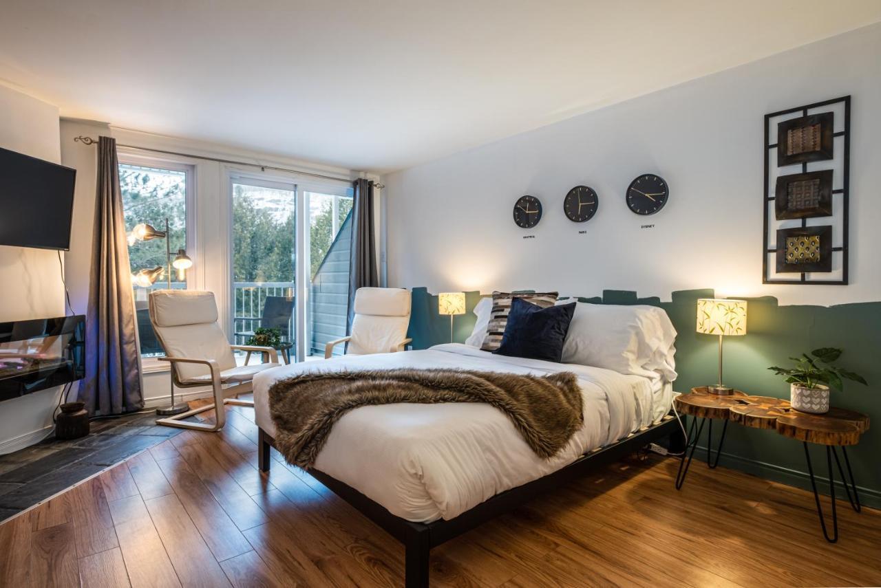 Tremblant Studio Woodland By My Tremblant Location มงต์-ทร็องบล็องต์ ภายนอก รูปภาพ