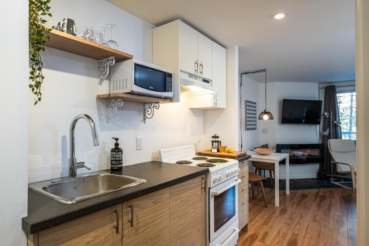 Tremblant Studio Woodland By My Tremblant Location มงต์-ทร็องบล็องต์ ภายนอก รูปภาพ